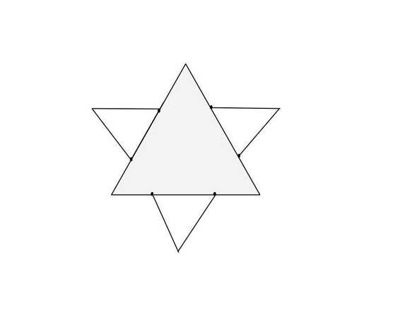 在三等分点上构建新三角形